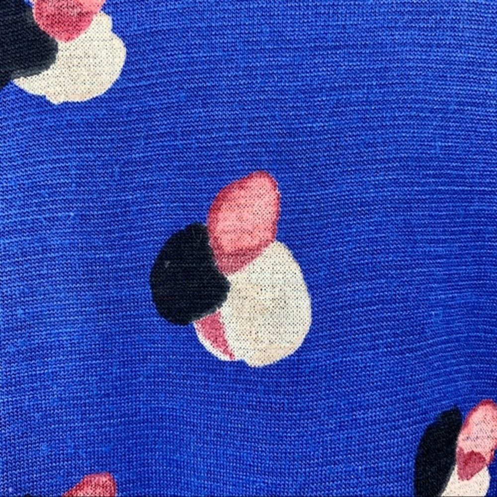 Lucky Brand Blue Print Top - Picture 10 of 11